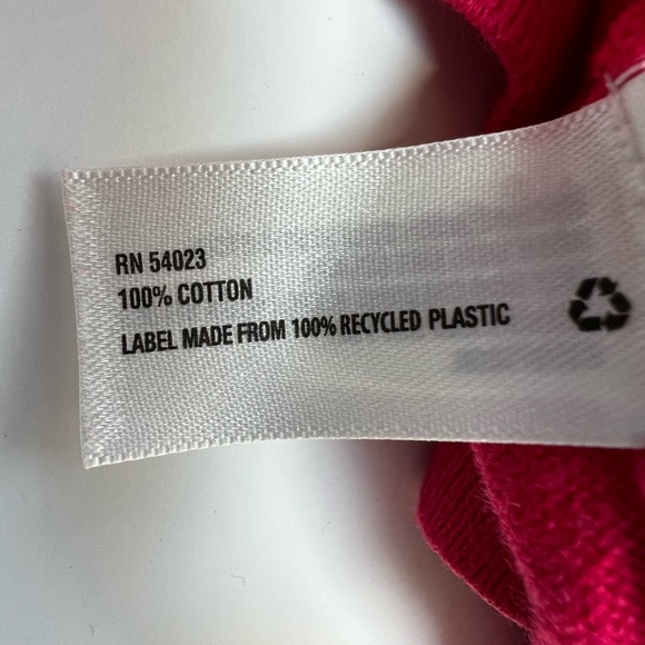 Hot Pink Gap V-Neck Sweater - Picture 7 of 8